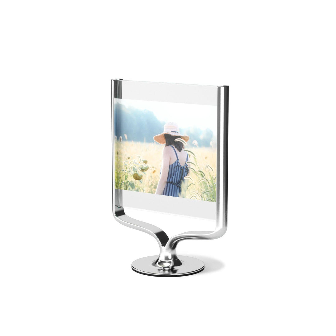 Chrome Wishbone Picture Frame