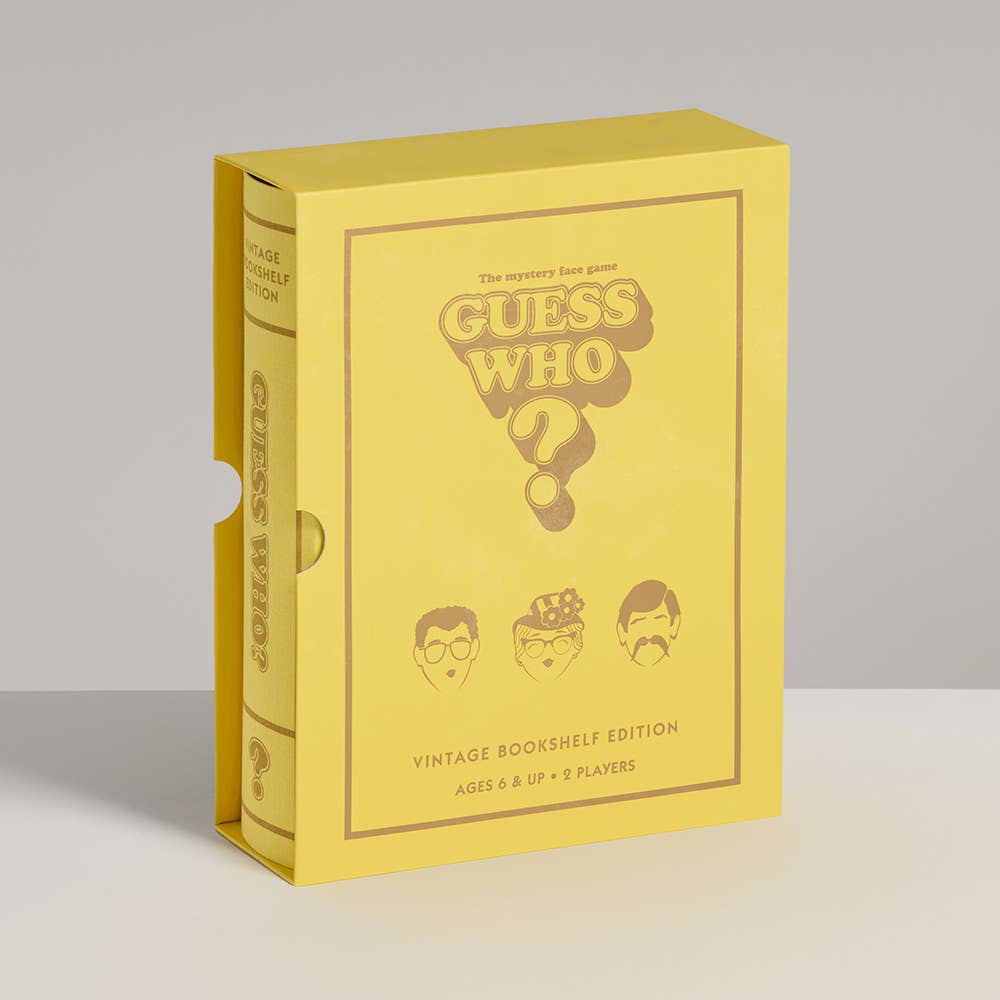 Guess Who? | Vintage Bookshelf Edition