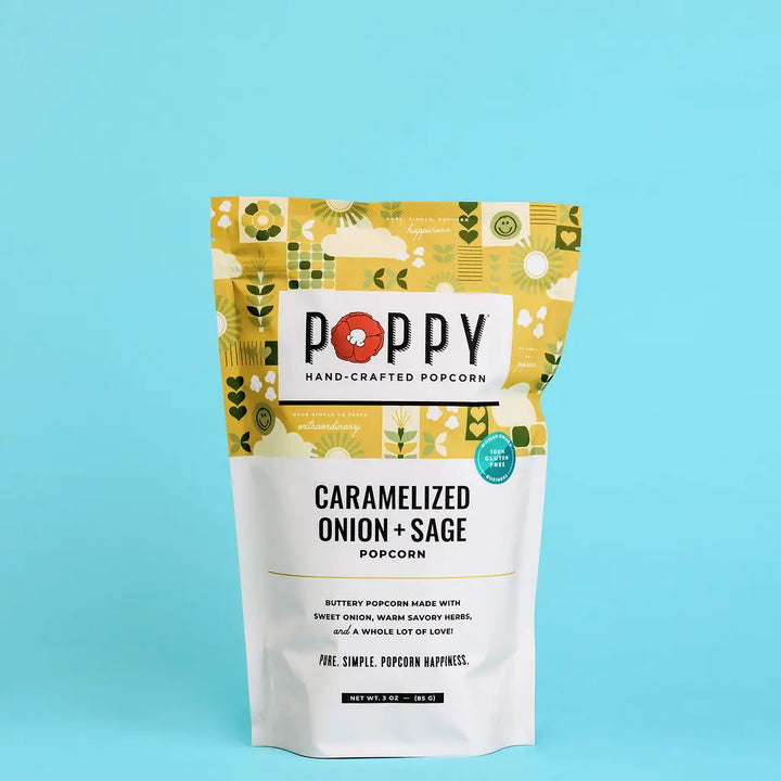Caramelized Onion+Sage Popcorn, 3 Oz.