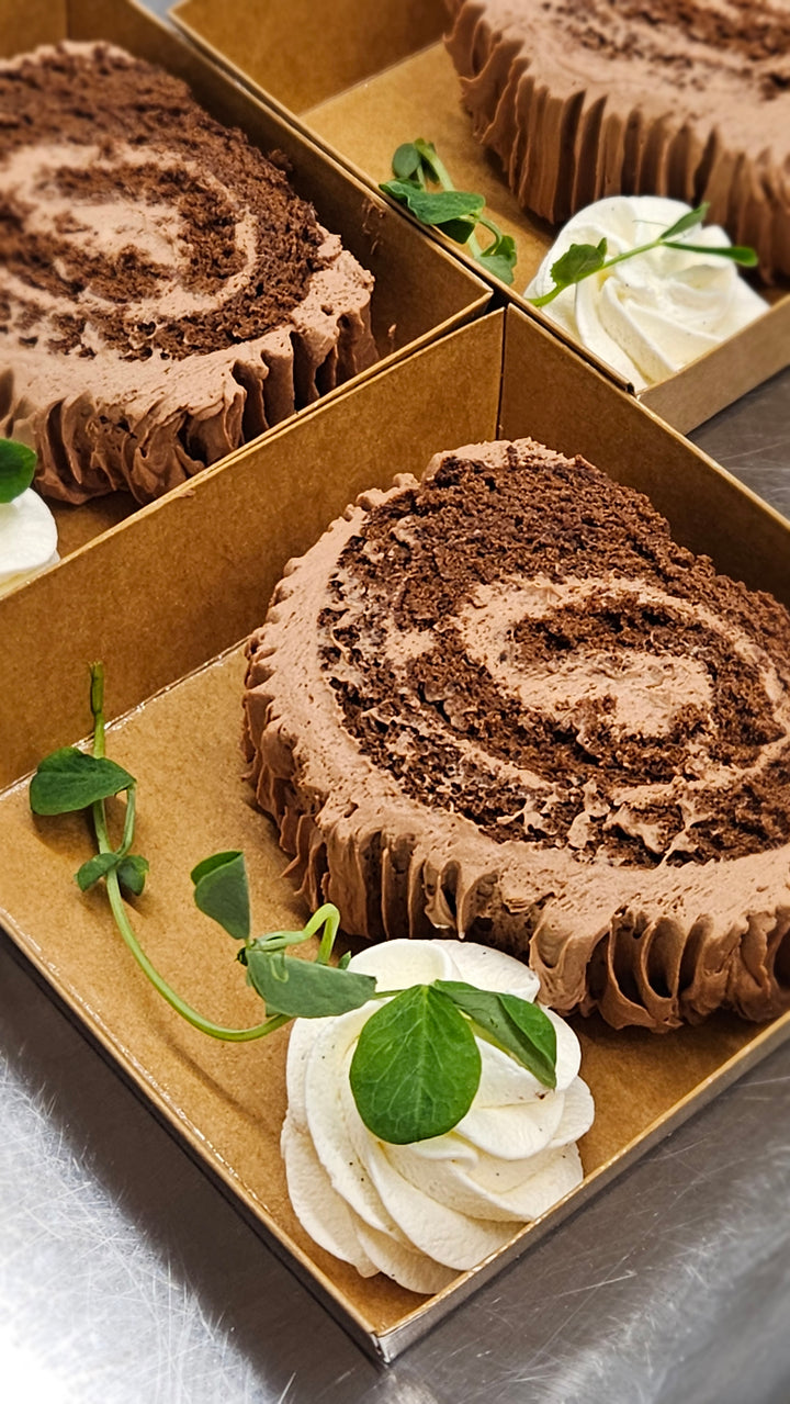 French Holiday Baking:  The Art of Bûche de Noël (Yule Log)