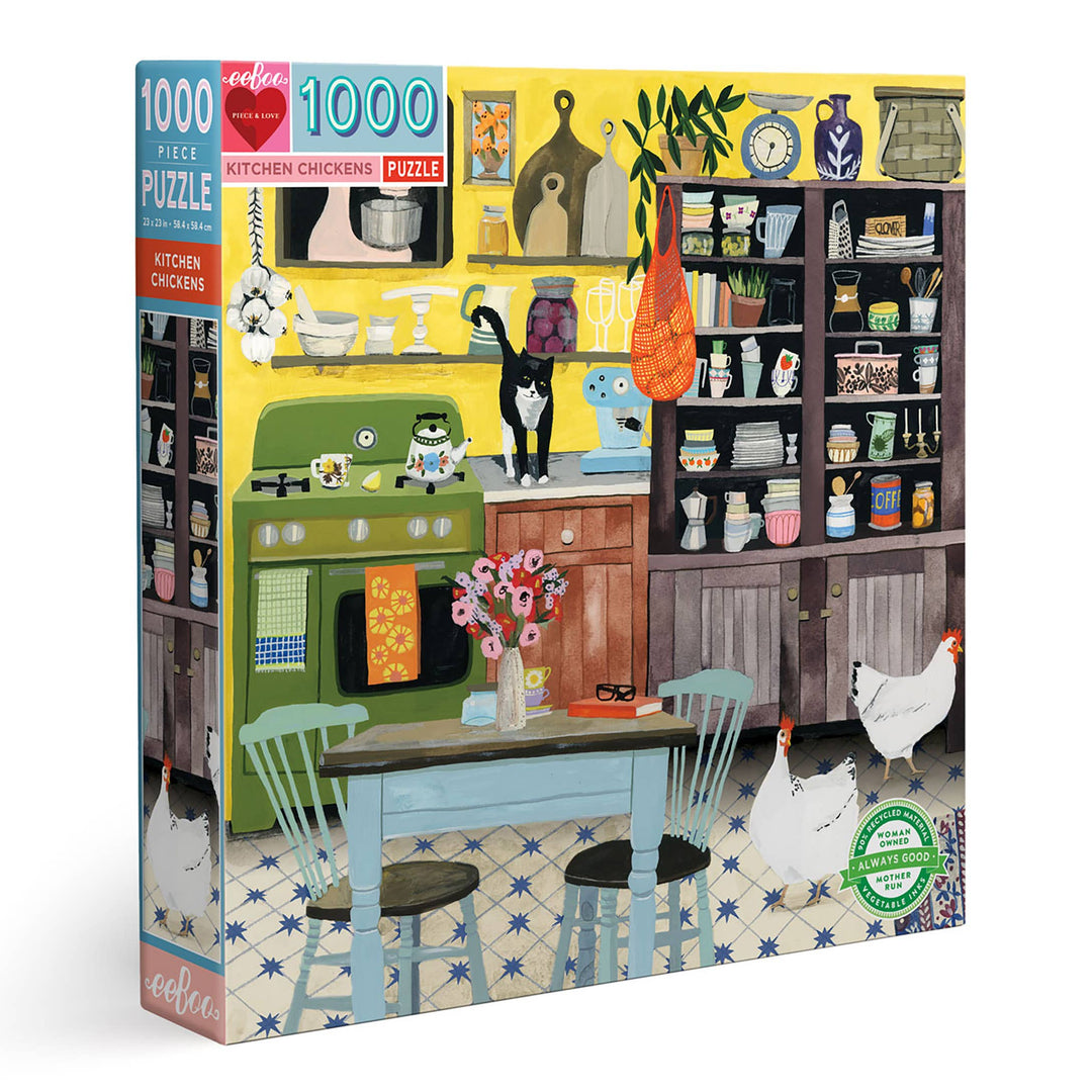 Kitchen Chickens Puzzle, 1000 Piece