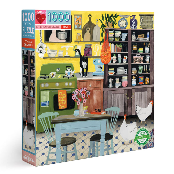 Kitchen Chickens Puzzle, 1000 Piece