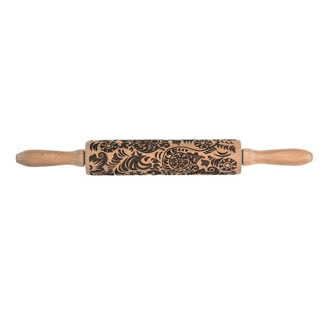 Baking Paisley Design Rolling Pin