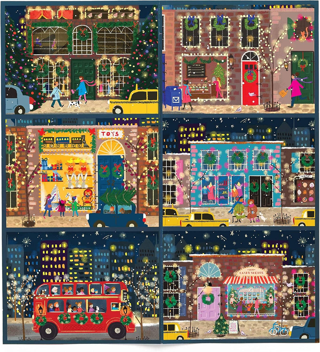 Winter Lights: 12 Days of Puzzles Holiday Countdown
