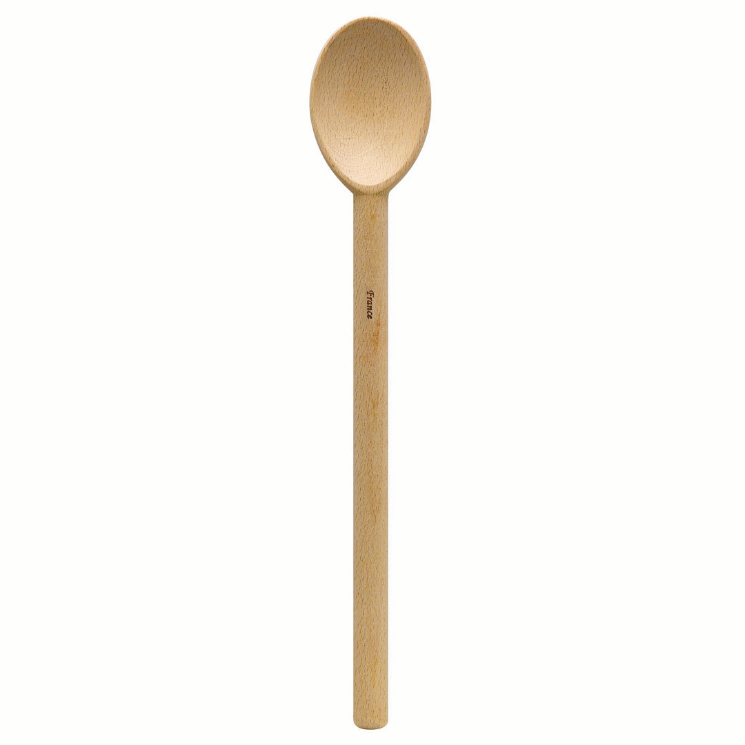 Kitchen Deluxe Heavyweight French Beechwood Spoon, 13.75"