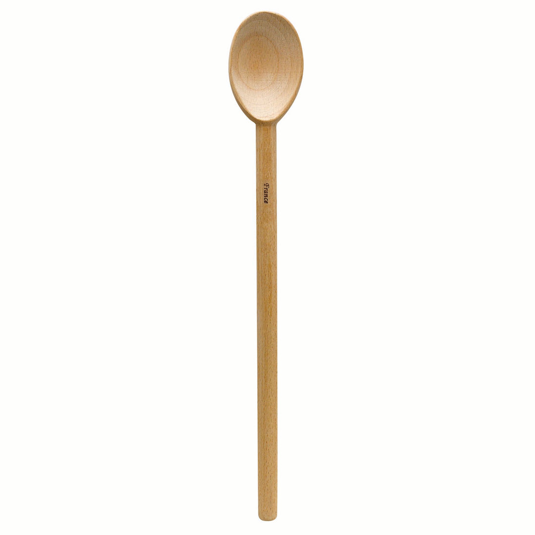 Kitchen Deluxe Heavyweight French Beechwood Spoon, 15.25"