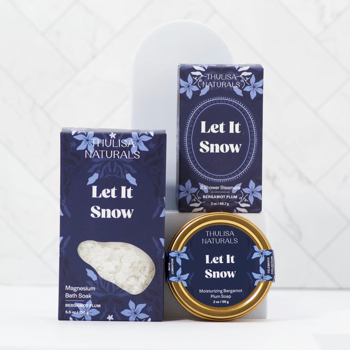 Let It Snow Bergamot & Plum Magnesium Bath Salt
