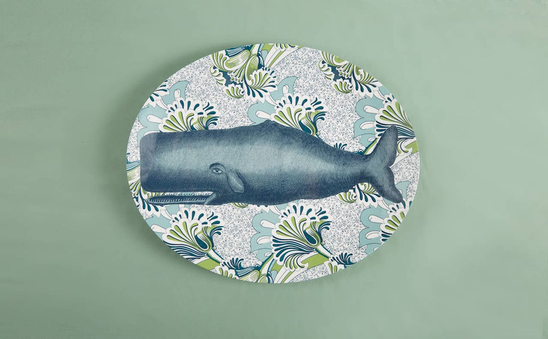 Moby Bloomsbury Oval Platter
