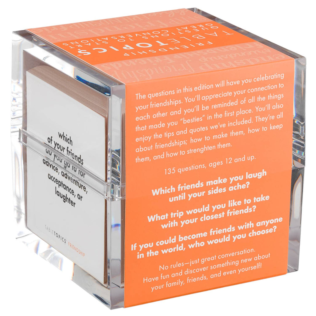 TableTopics Friendship | Conversation Game for Friends