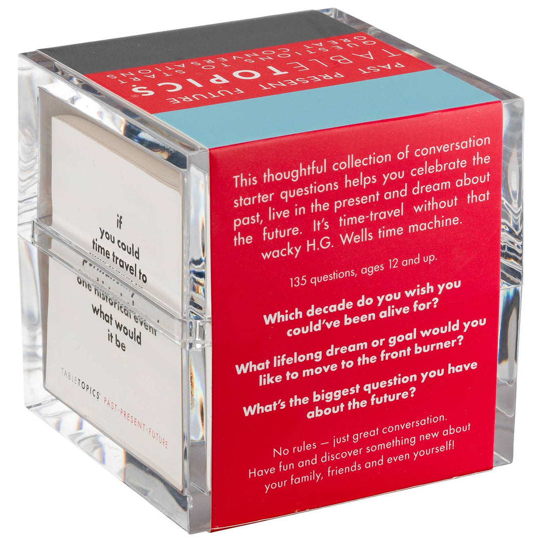 TableTopics Past Present Future | Conversation Starter Cards