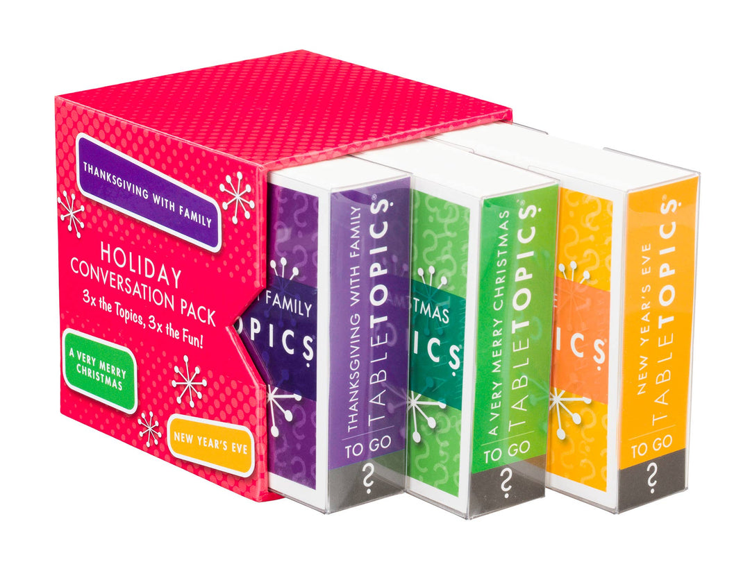 TableTopics Holiday Conversation Pack | Conversation Cards