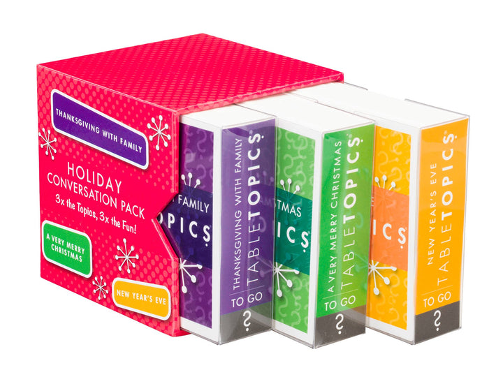 TableTopics Holiday Conversation Pack | Conversation Cards