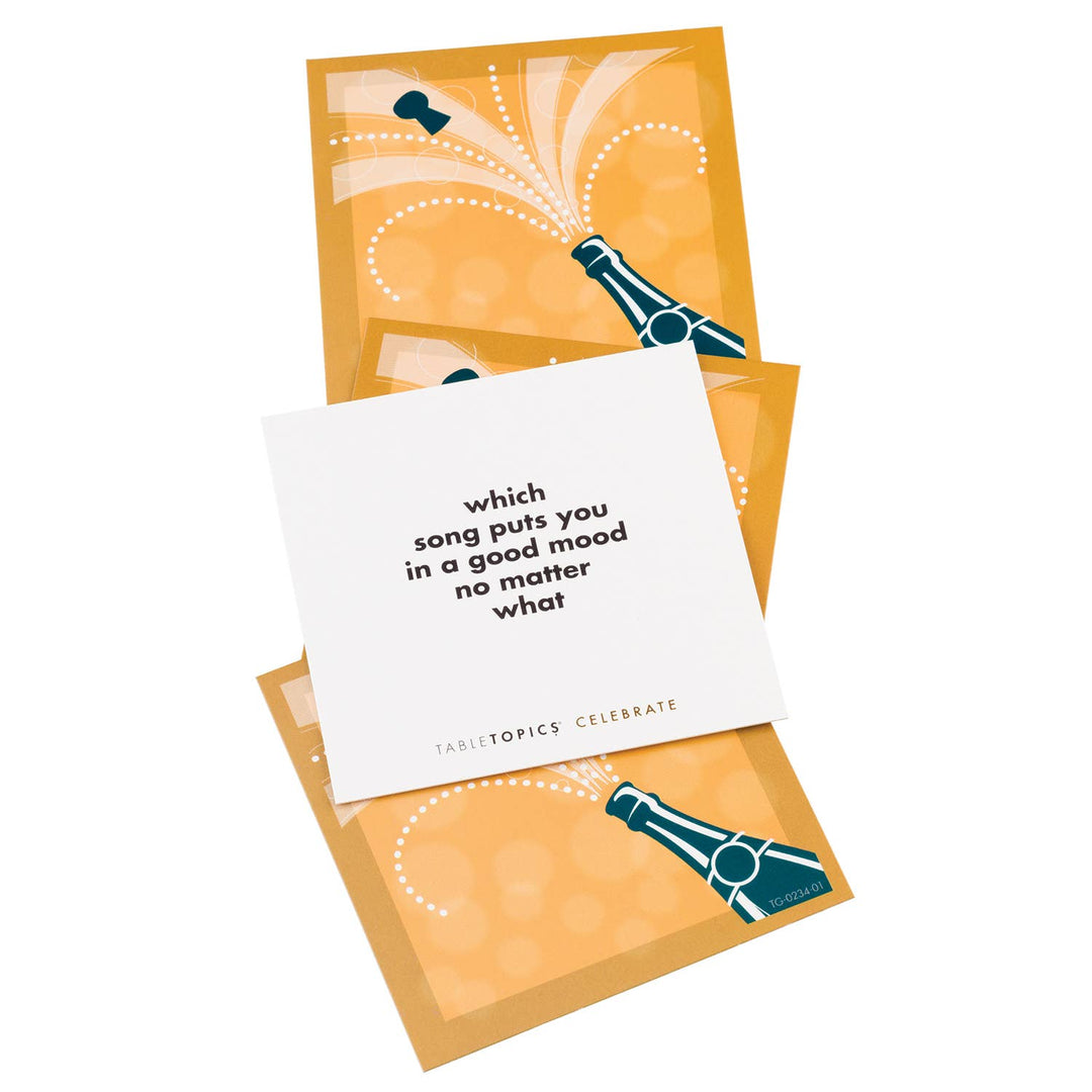 Tabletopics Celebrate! | Conversation Starters for Parties