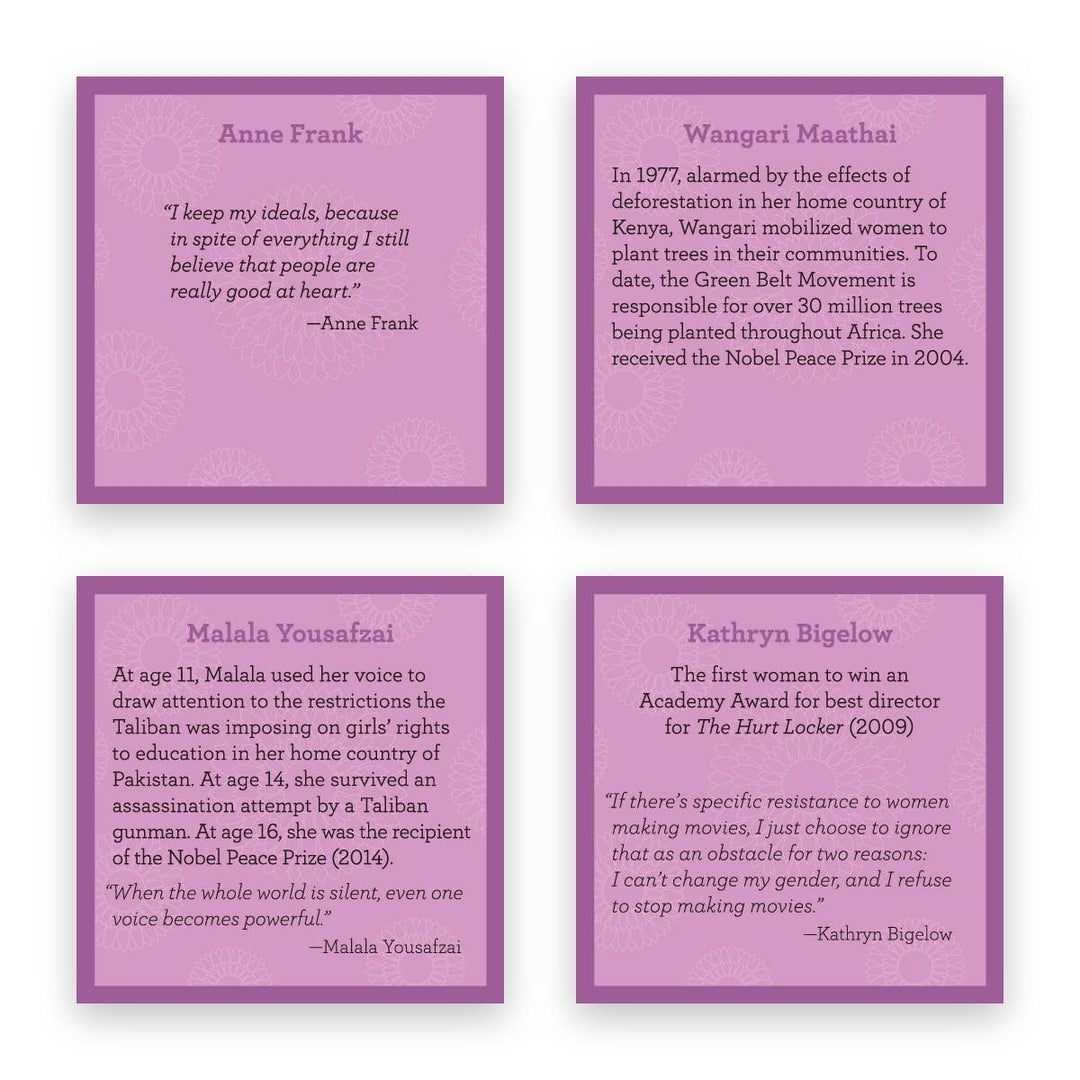 TableTopics Inspiring Women | Conversation Starter Questions