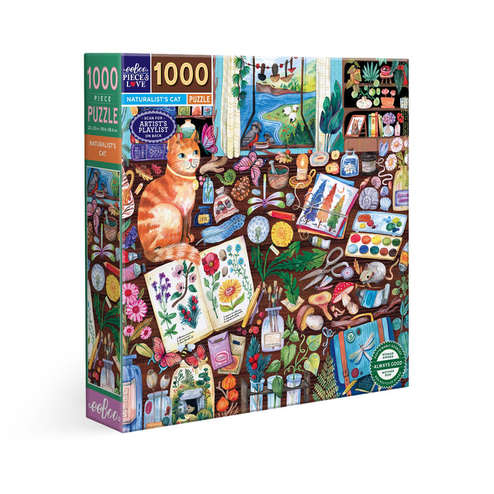 Naturalist's Cat Puzzle, 1000 Pieces