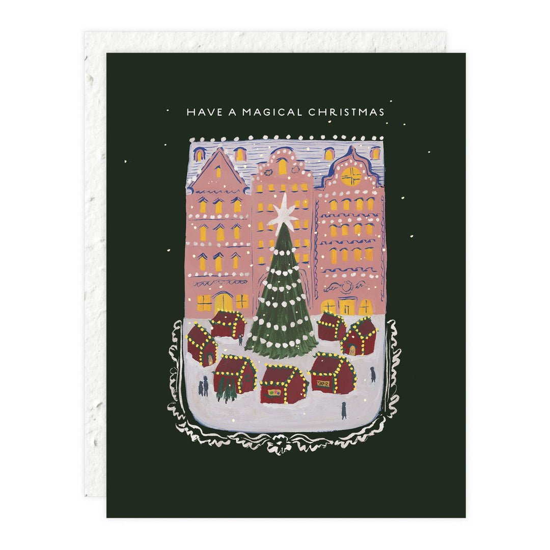 Holidays at the Plaza Greeting Card