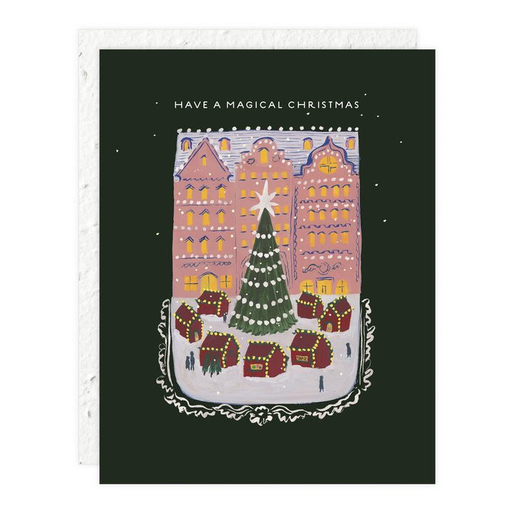 Holidays at the Plaza Greeting Card