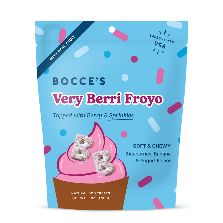 Very Berri Froyo with Berry and Sprinkles, Soft & Chewy, 6oz