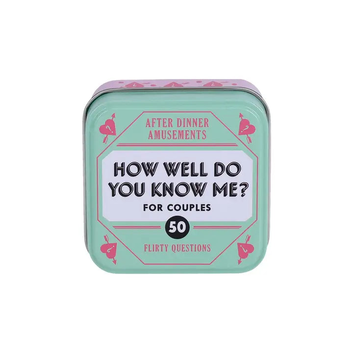 How Well Do You Know Me? For Couples | After Dinner Amusements
