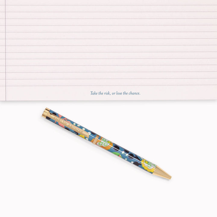 Large Spiral Notebook, Chimie Des Fleurs