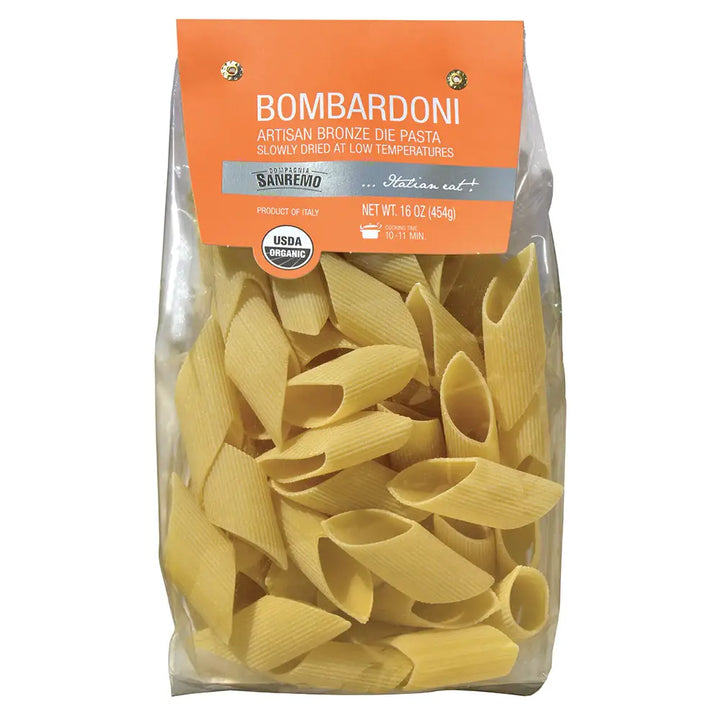 Co. Sanremo Organic Artisan Bombardoni Pasta, 1 Lb.