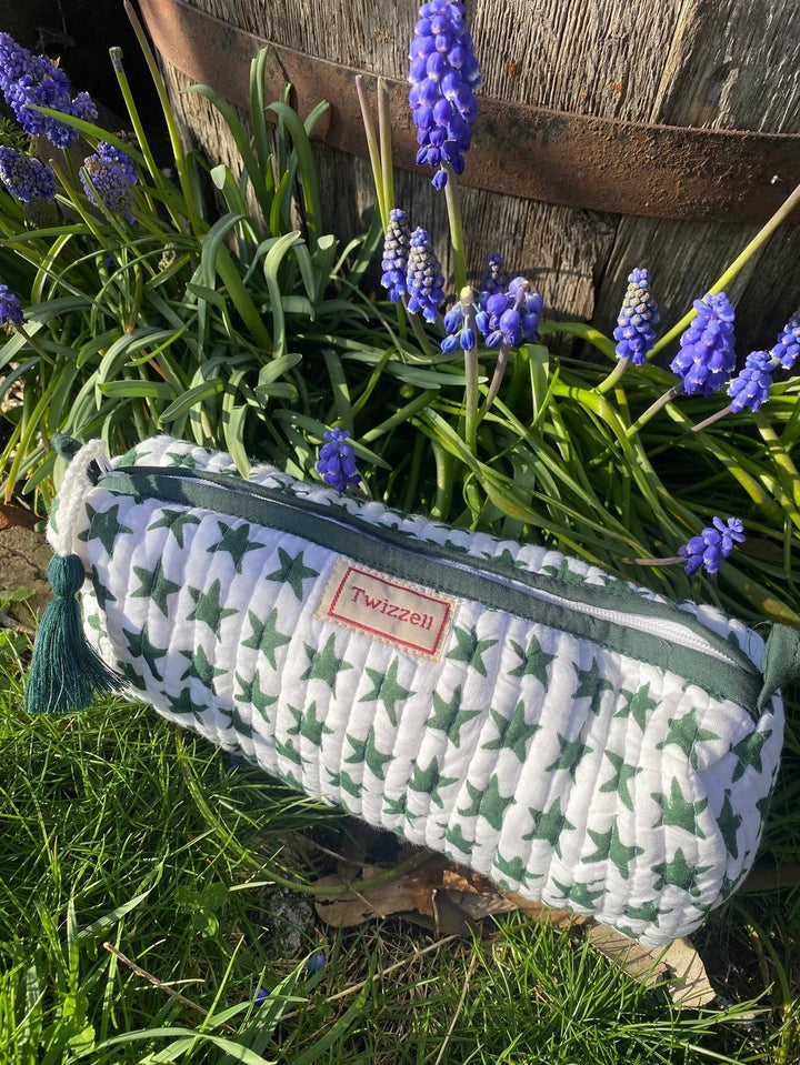 Green Star Pencil Bag