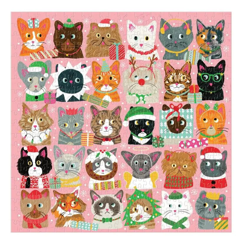 Festive Furballs Puzzle, 500 Piece