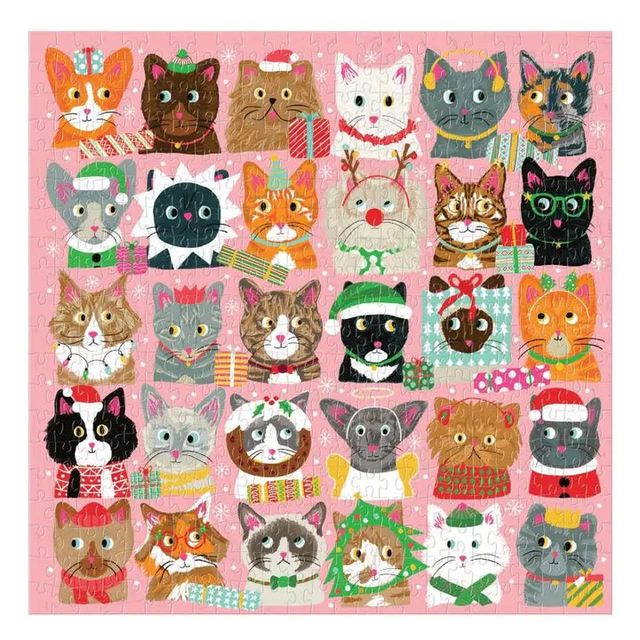Festive Furballs Puzzle, 500 Piece