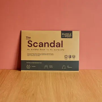 The Scandal Escape Room Puzzle & Board Game