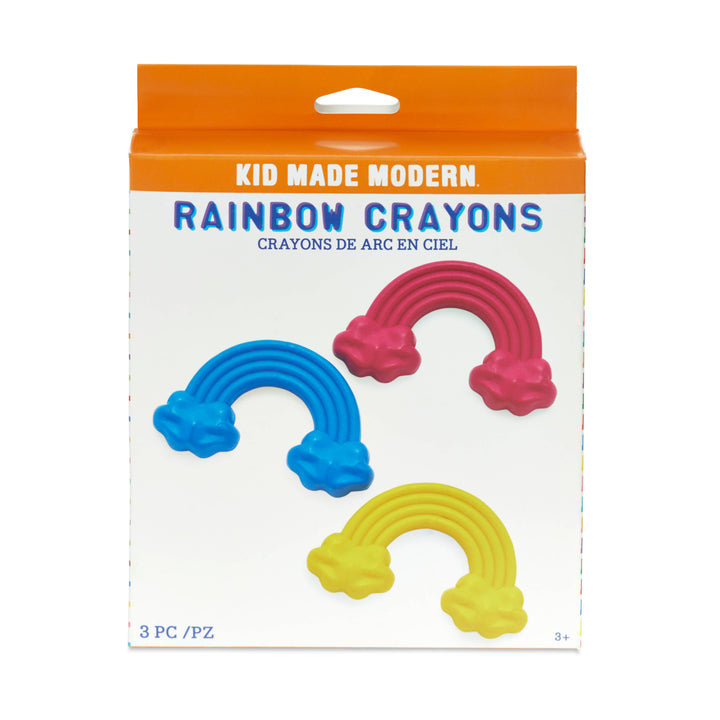 Rainbow Crayons, Set Of 3