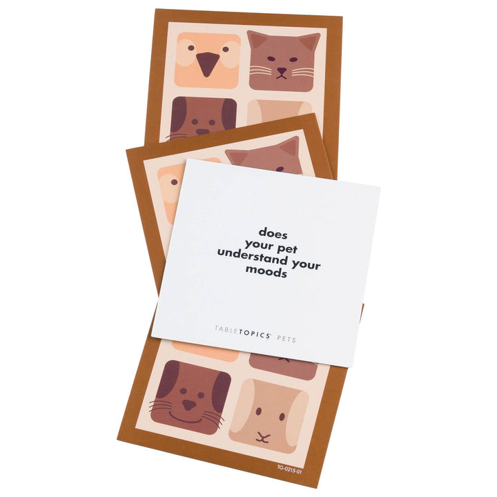 Tabletopics Pets | Conversation Starters for Pet Lovers