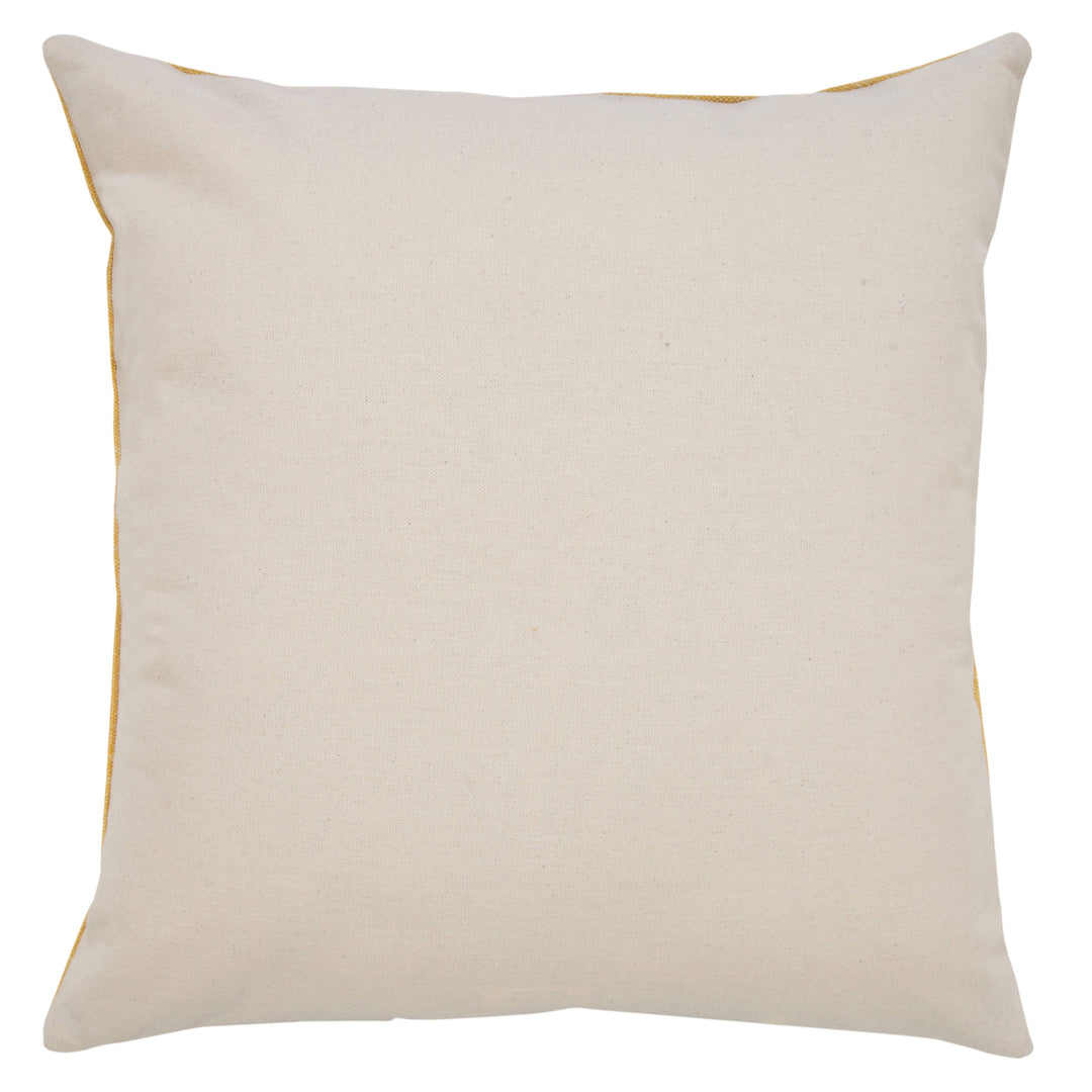 Green Polka Dot Stripe Stonewash Throw Pillow, 20" x 20"