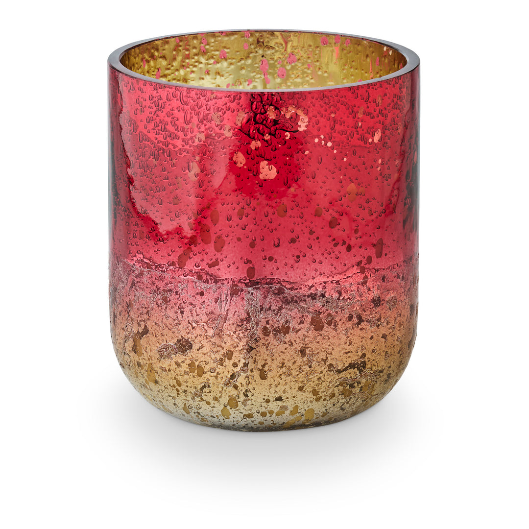 Cranberry Currant Radiant Glass Candle