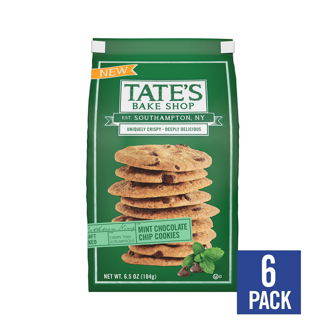 Mint Chocolate Chip Cookies
