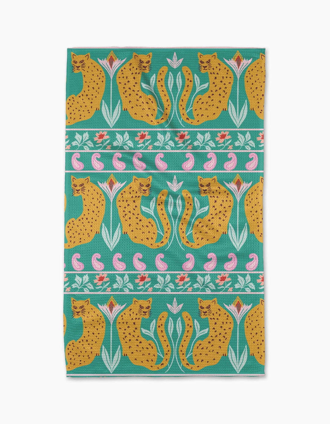 Jungle Blooms Tea Towel