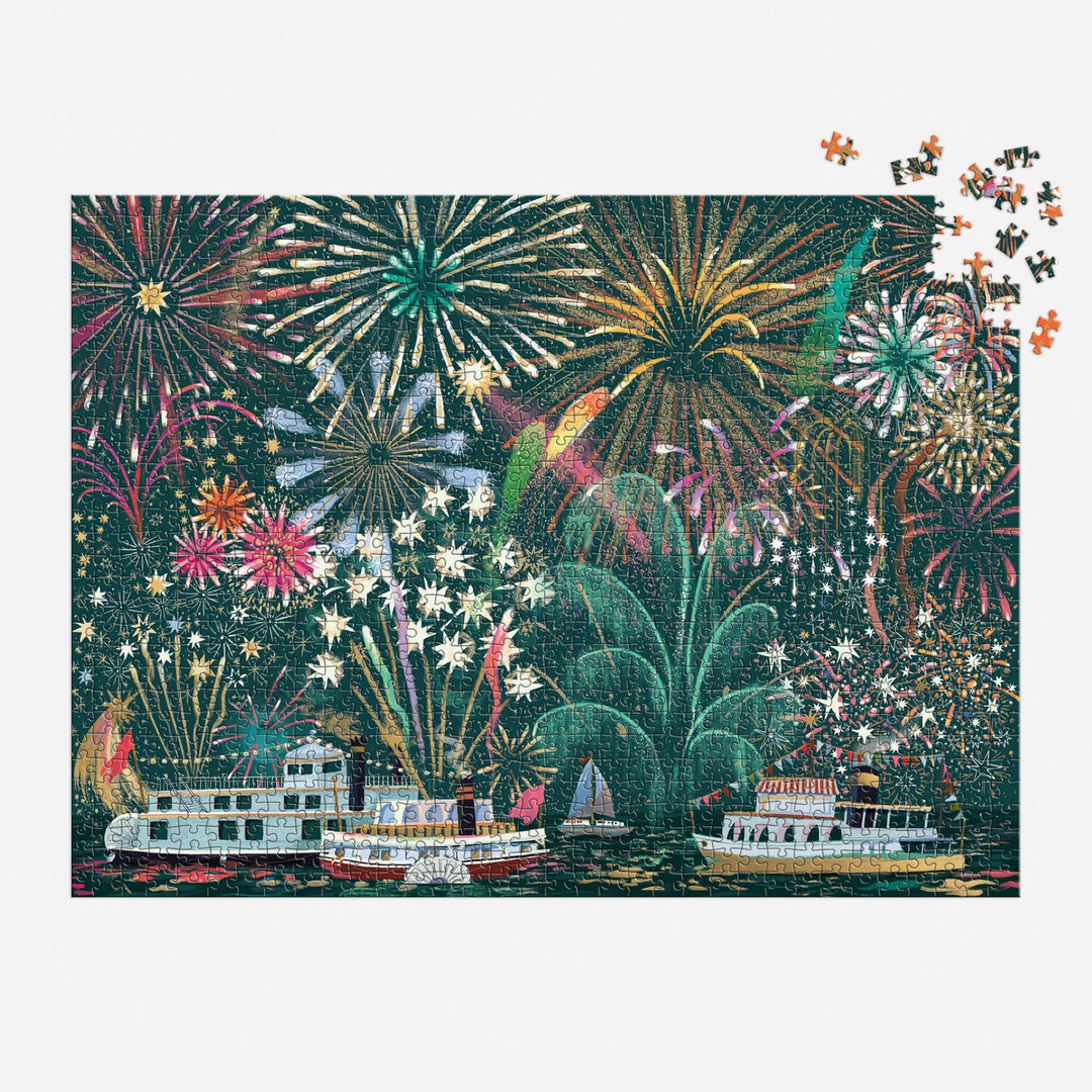 Fireworks Jubilee Foil Puzzle, 1000 Piece
