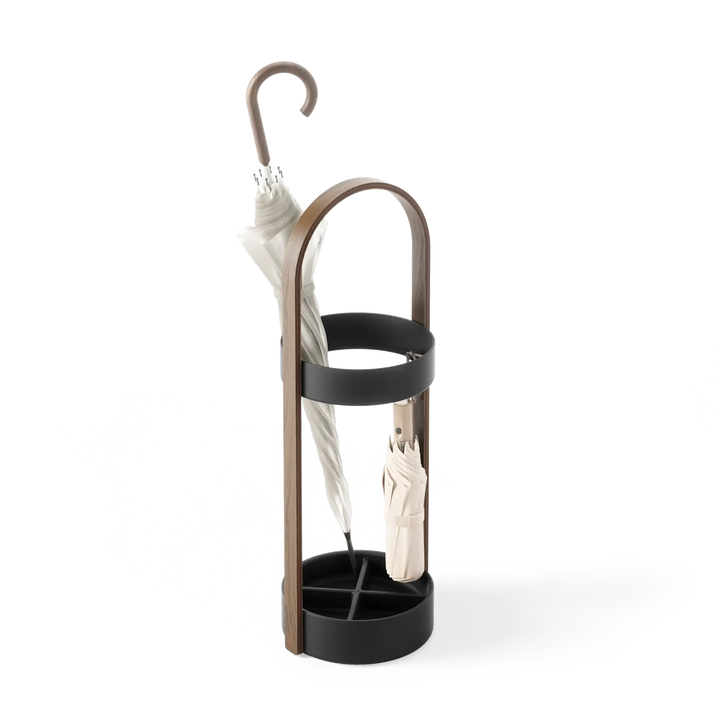 White & Natural Bellwood Umbrella Stand