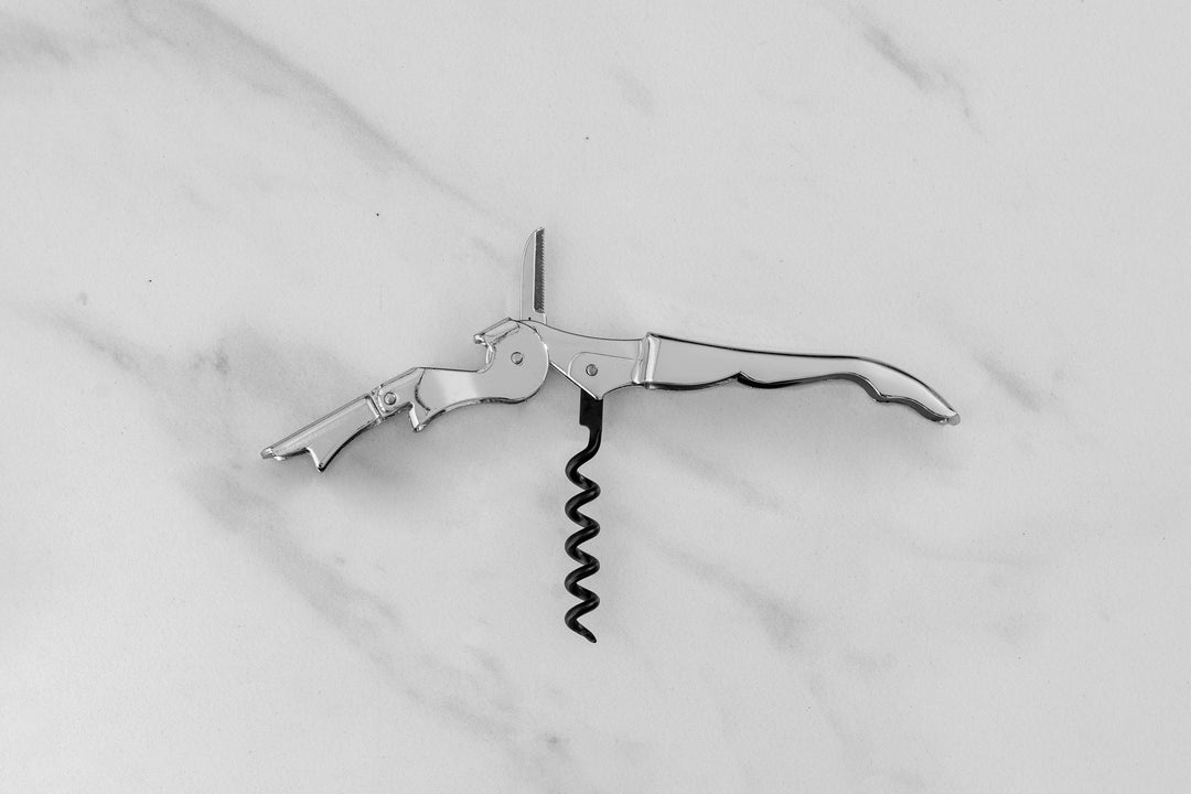 Wine Opener With Stainless Steel Handle
