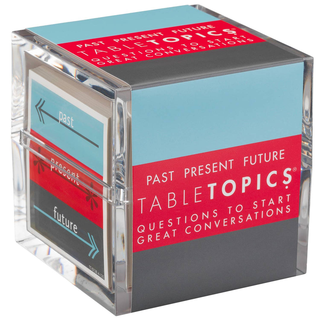 TableTopics Past Present Future | Conversation Starter Cards