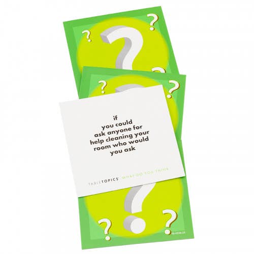 Tabletopics What Do You Think | Conversation Starter Cards