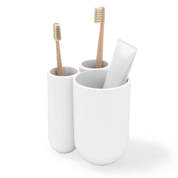 Slate Blue Touch Organizer / Toothbrush Holder