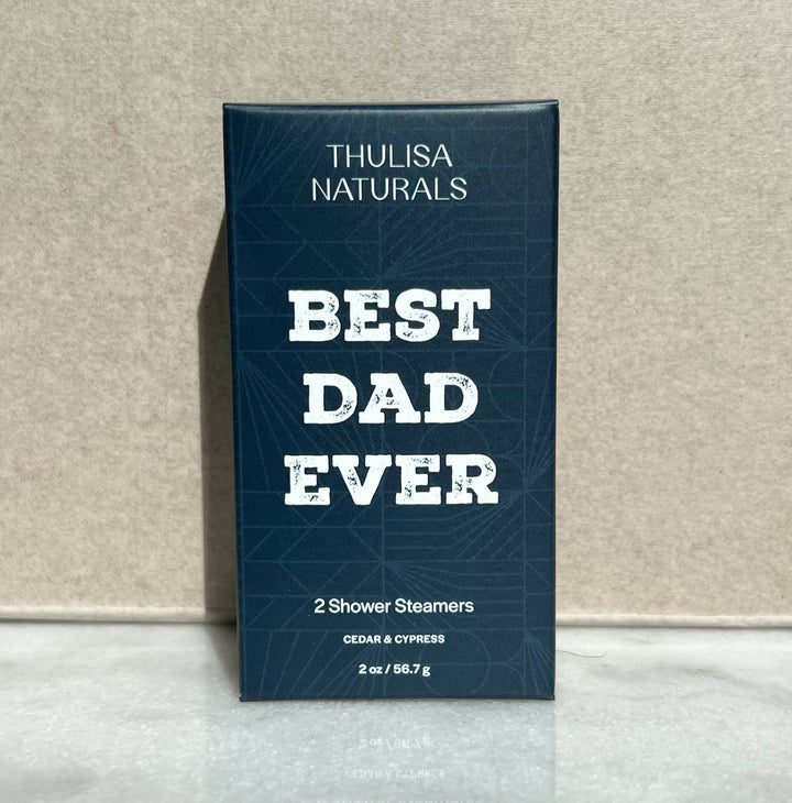 Cedar & Cypress Best Dad Ever Shower Steamers, Set Of 2