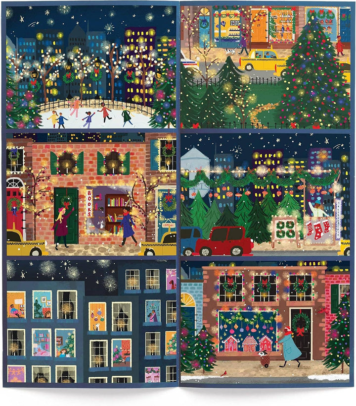 Winter Lights: 12 Days of Puzzles Holiday Countdown