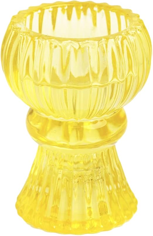 Small Glass Candle Holder