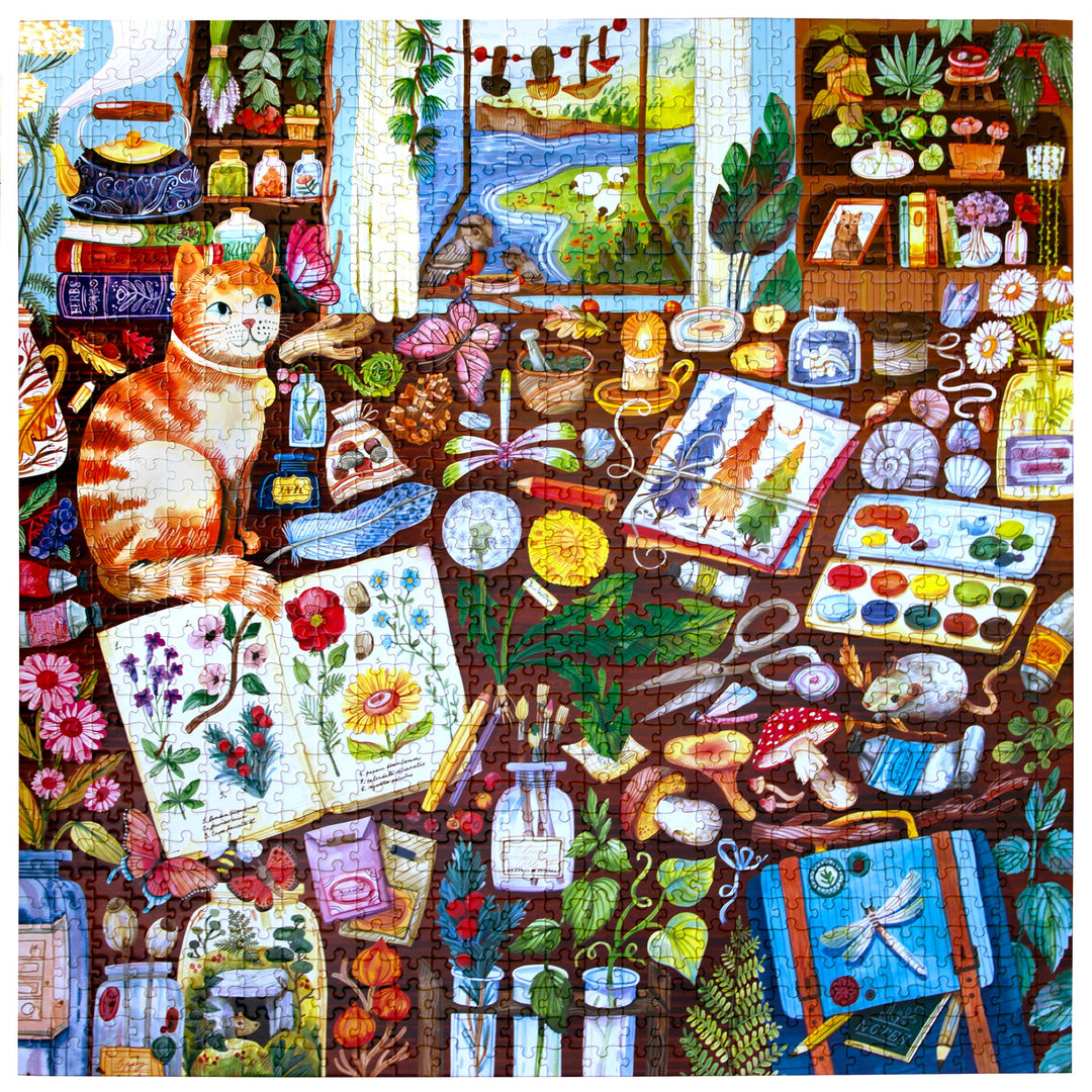 Naturalist's Cat Puzzle, 1000 Pieces