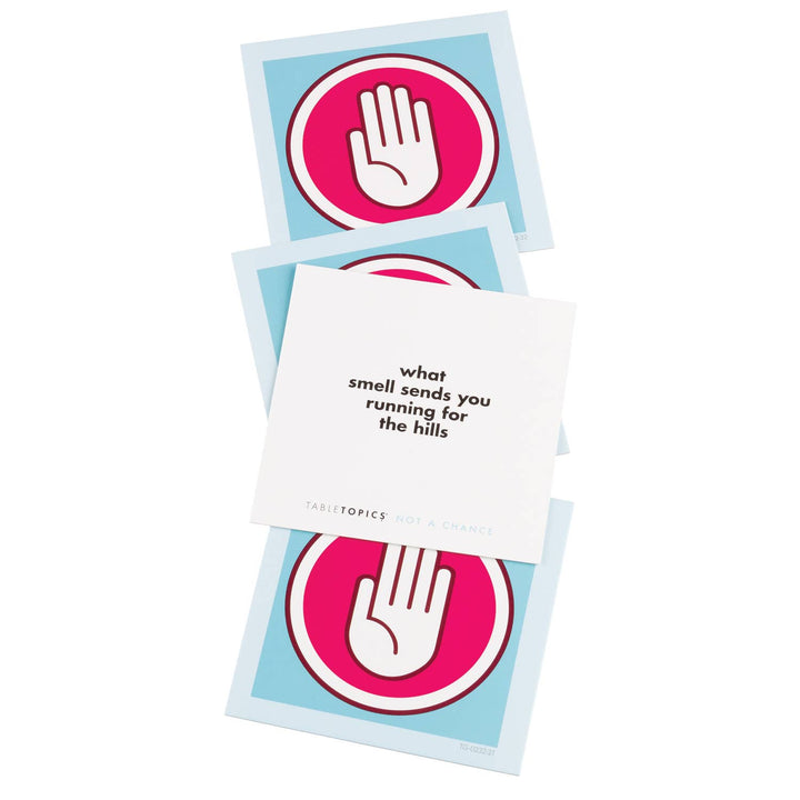 Tablestopics Not A Chance | Conversation Starter Questions