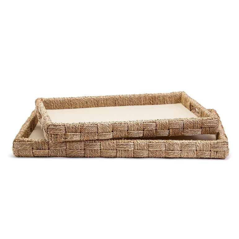 Sea Grass & Rattan Trays