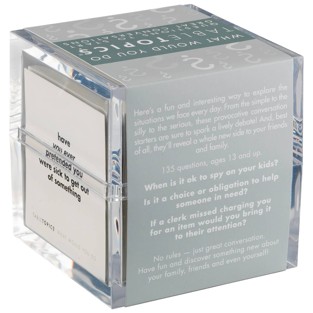 TableTopics What Would You Do | Conversation Starter Cards