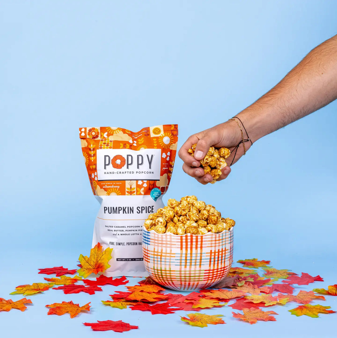 Pumpkin Spice Caramel Popcorn, 9 Oz.