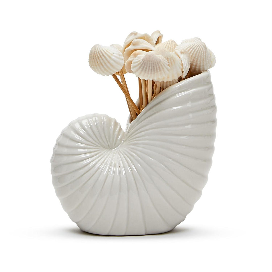 Nautilus Seashell Picks In Gift Box, Set Of 20